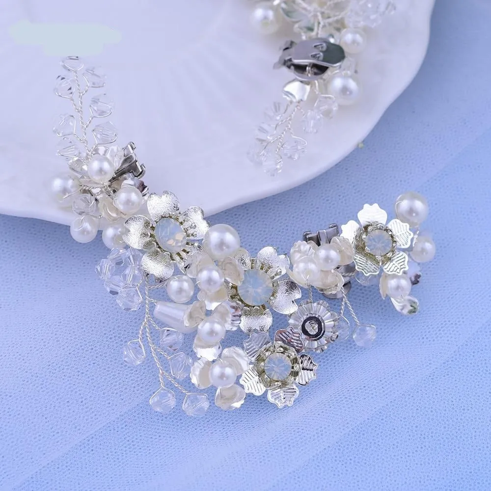 2pcs New Rhinestone Wedding High Heels Fashion Shoe Decoration Clip