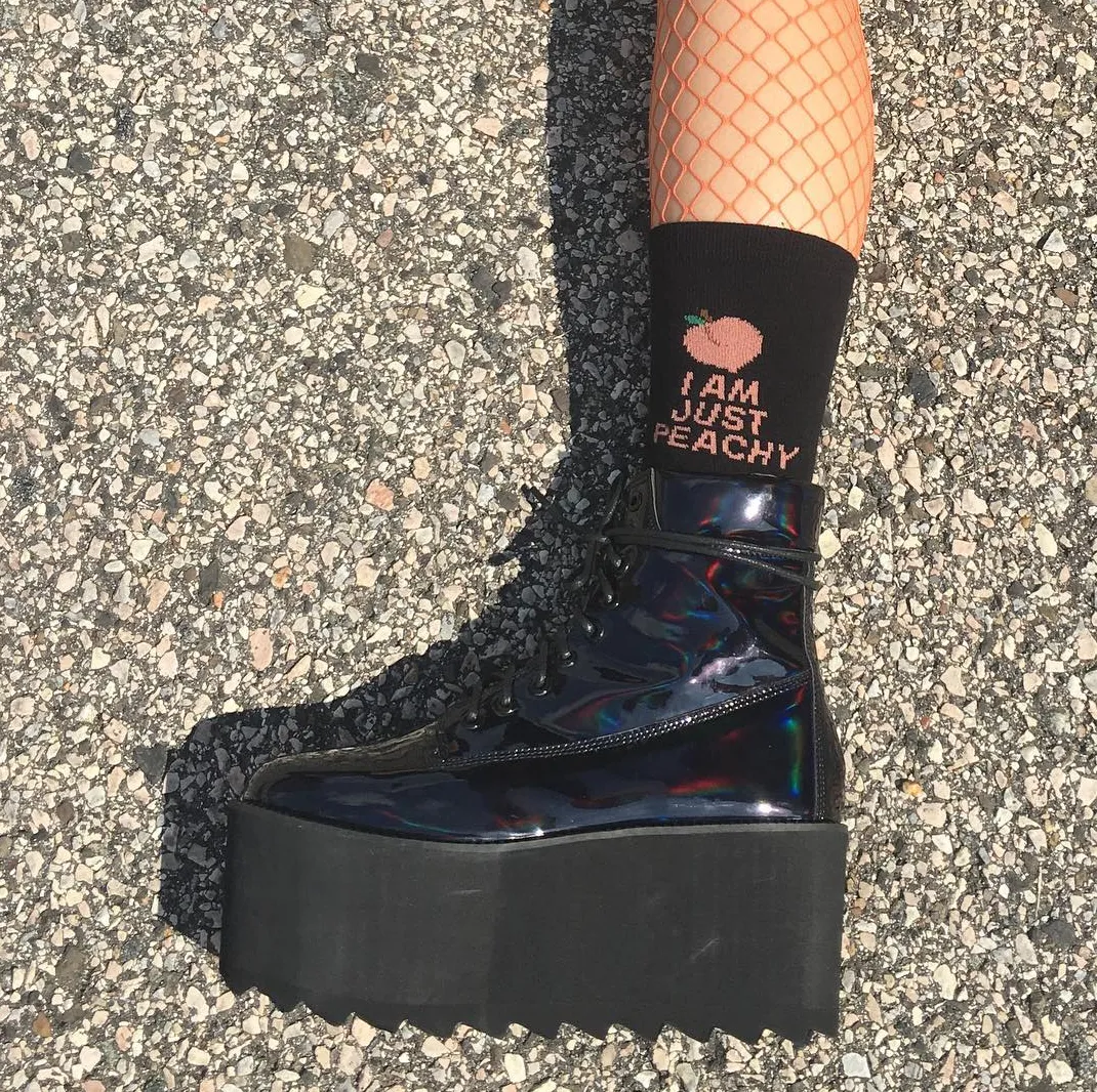 AESTHETICS-TUMBLR GRUNGE BOOTS -PREORDER