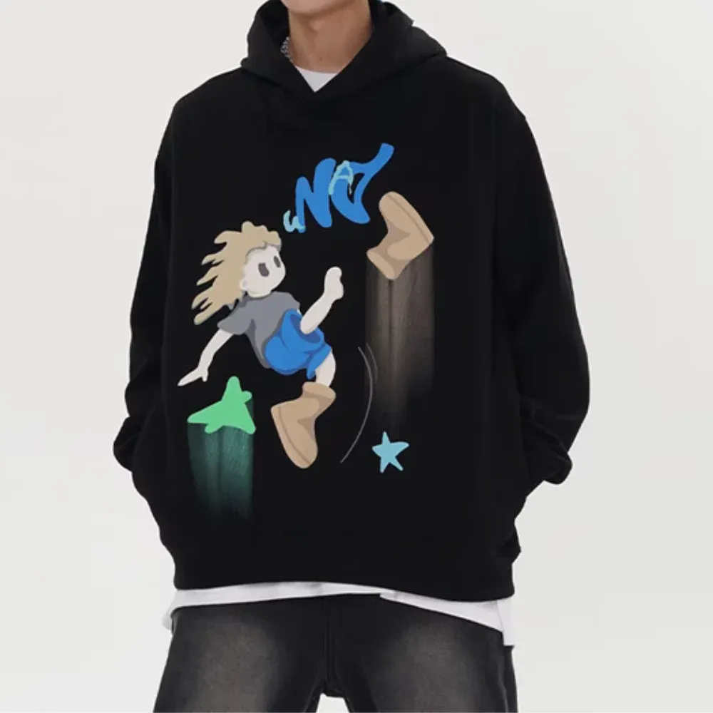 AG Naughty Cartoon Boys Hoodie