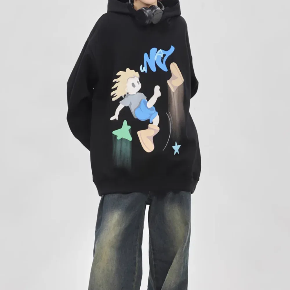 AG Naughty Cartoon Boys Hoodie