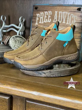 All Around Work Boots by Twisted X ~ Turquoise