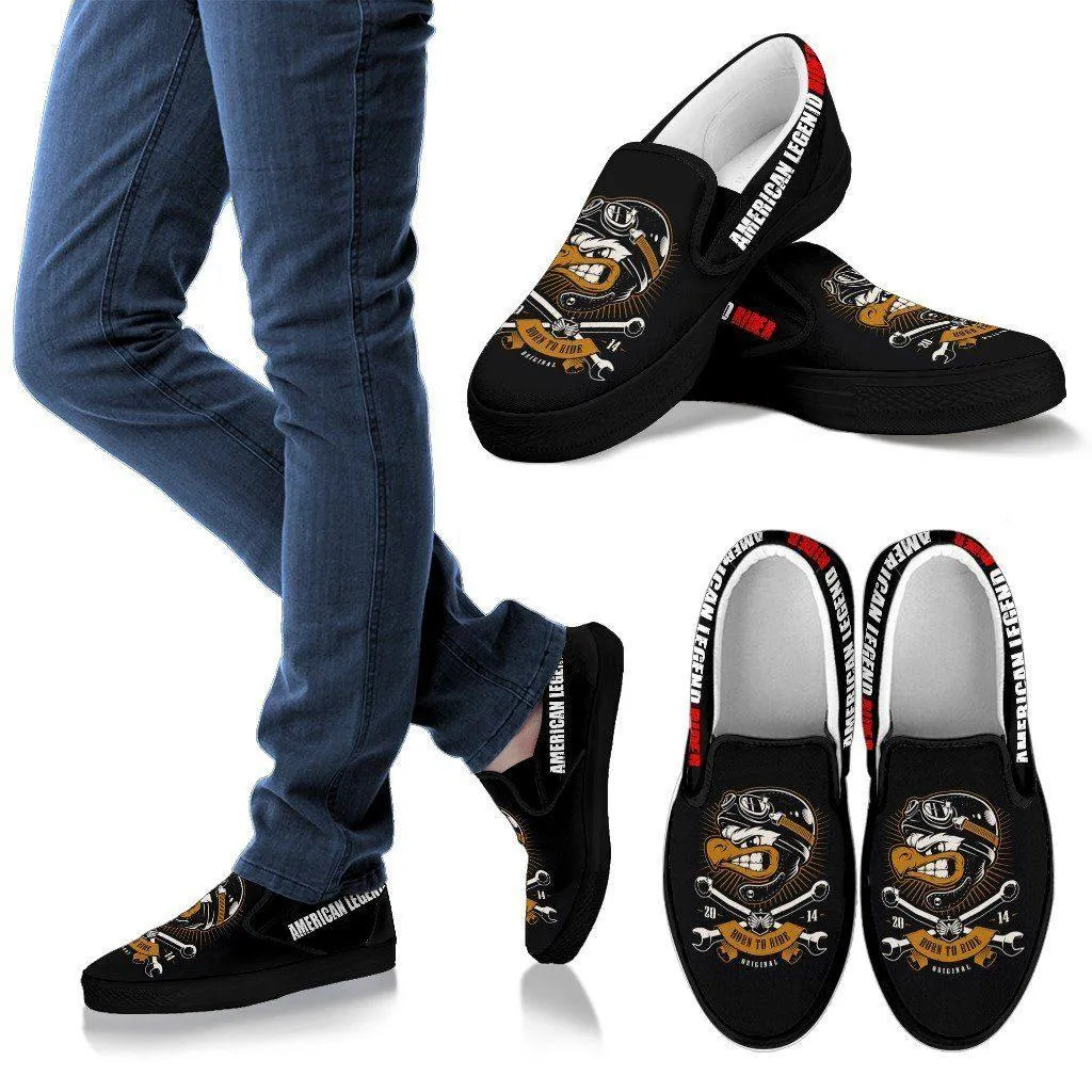 American Legend Rider Slip Ons