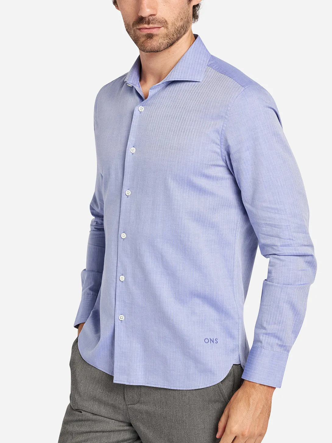 Arthur Herringbone Shirt