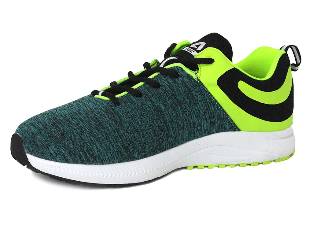 Avant Men's Impact Running and Training Shoes - Green/Neon Green