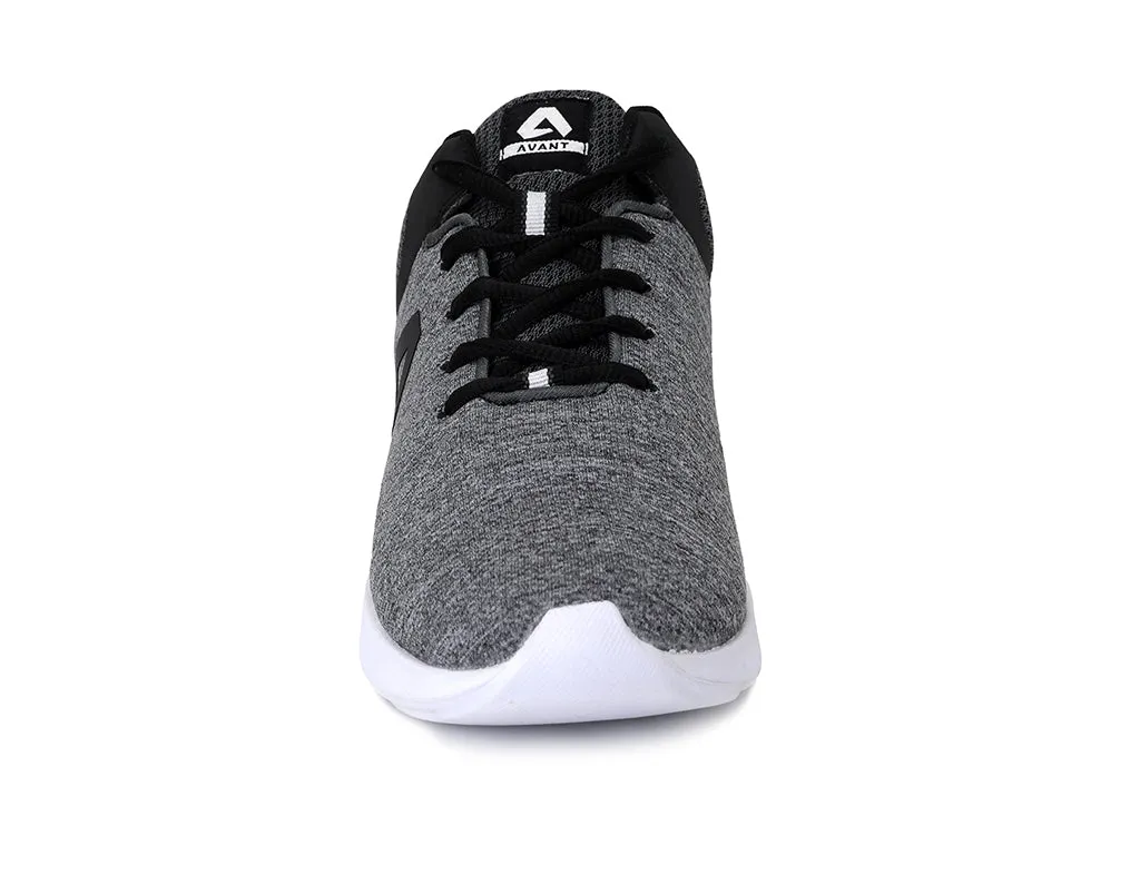 Avant Men's Impact Running and Training Shoes - Grey/Black