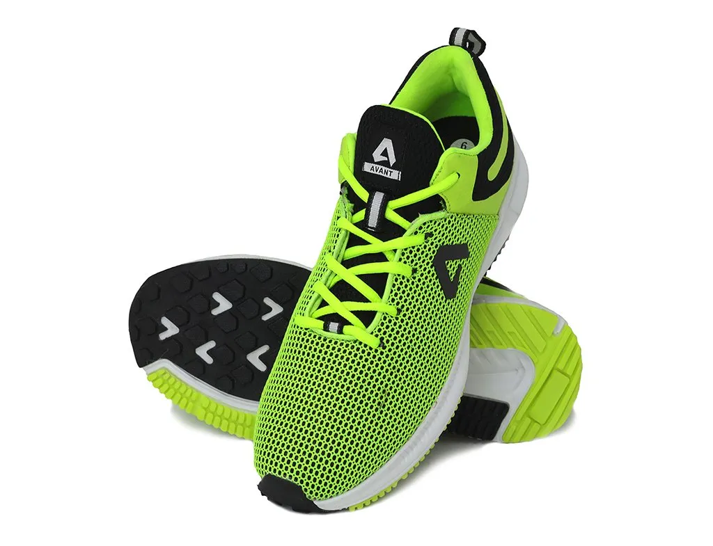 Avant Men's Impact Running and Training Shoes - Neon Green