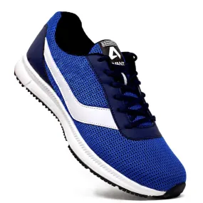 Avant Men's Max Running and Work-Out Shoes - Royal Blue/White