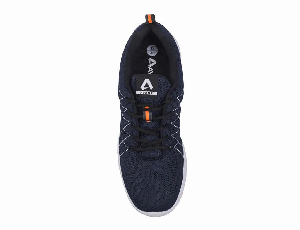 Avant Men's Ultra Light Running and Training Shoes - Navy Blue