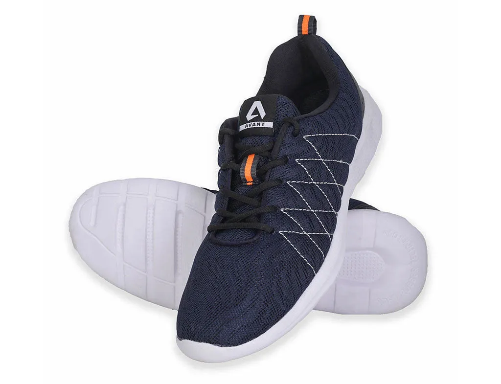 Avant Men's Ultra Light Running and Training Shoes - Navy Blue