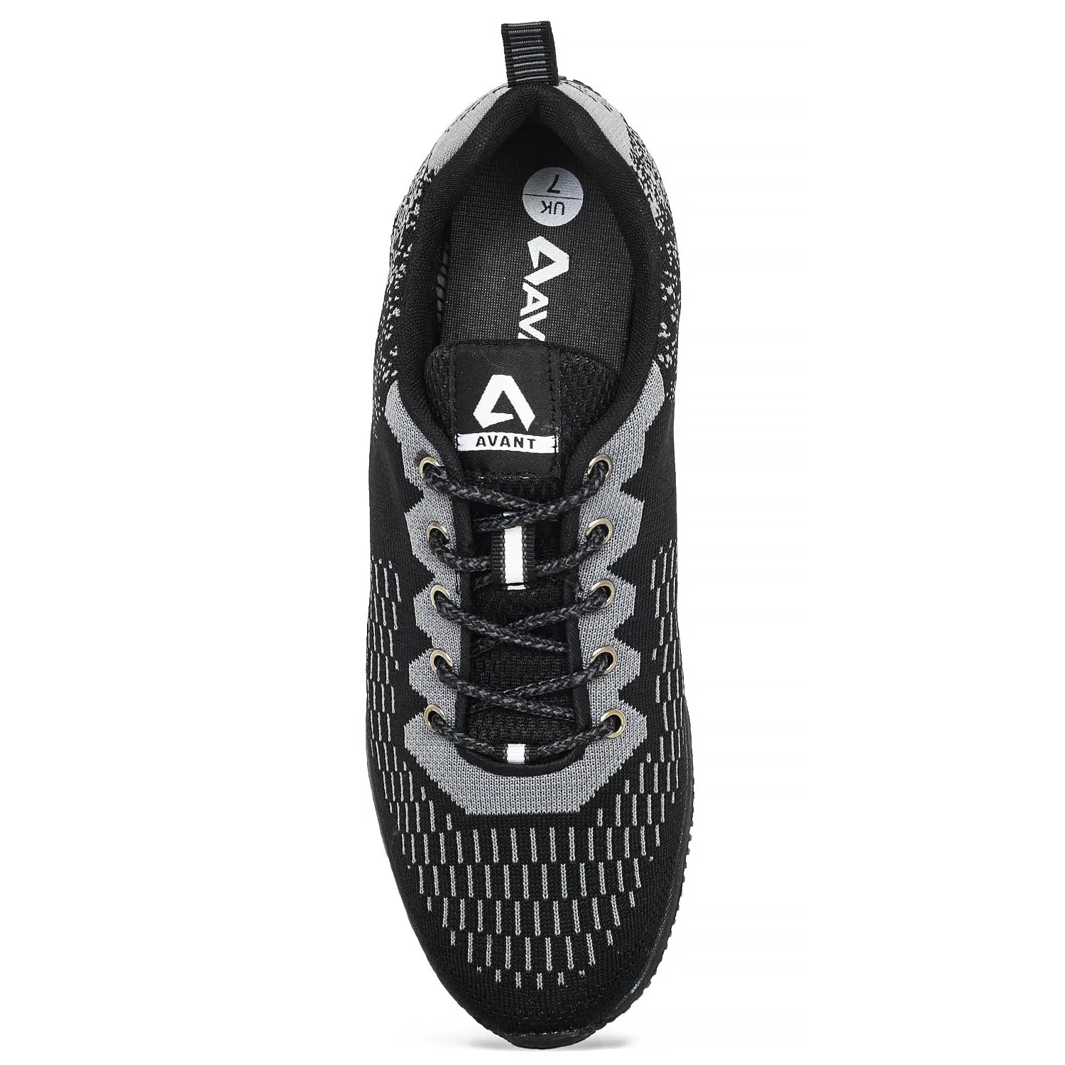 Avant Men's Zeal Running Shoes - Grey/Black