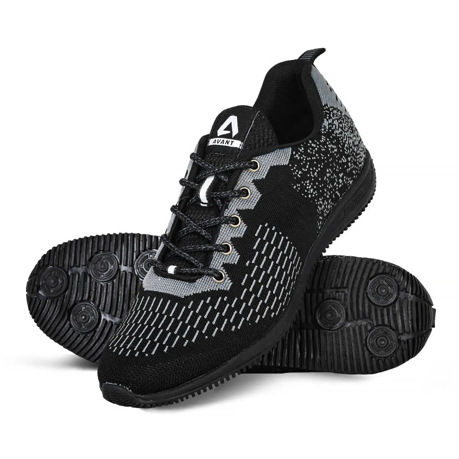 Avant Men's Zeal Running Shoes - Grey/Black