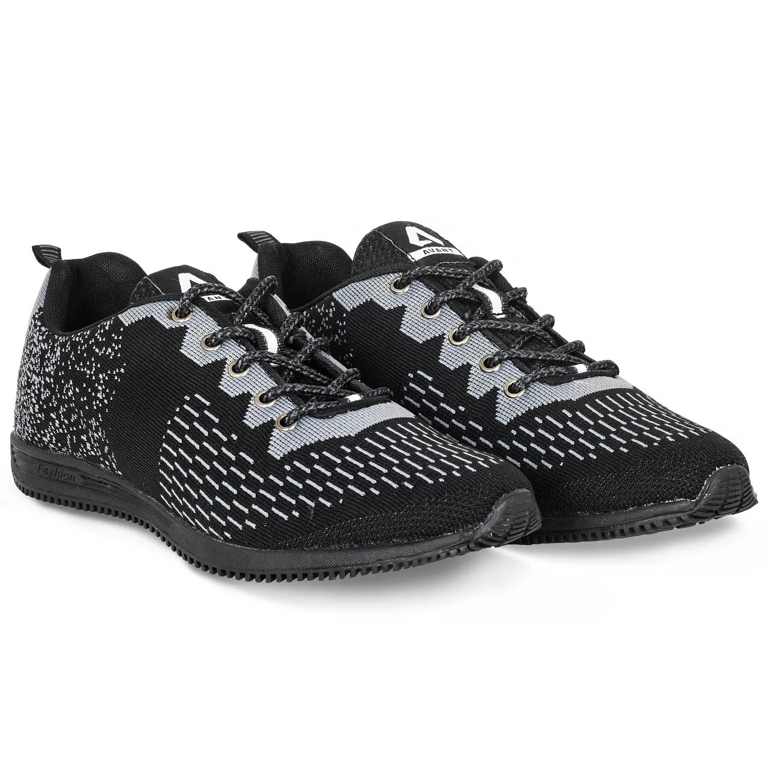 Avant Men's Zeal Running Shoes - Grey/Black