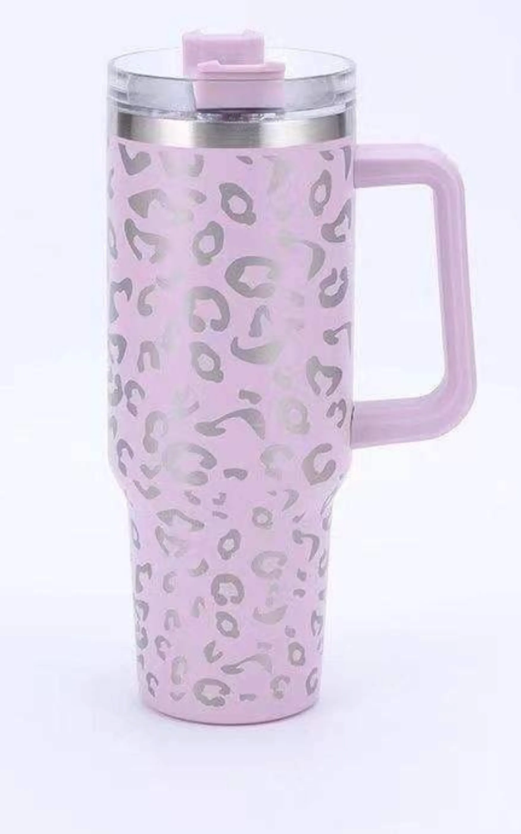 BHB Exclusive: Lilac Leopard 40oz Tumbler