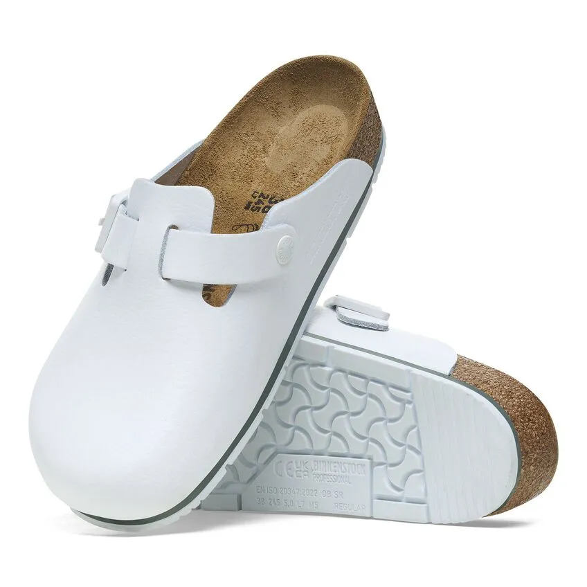 Boston White Professional Clogs - BIRKENSTOCK