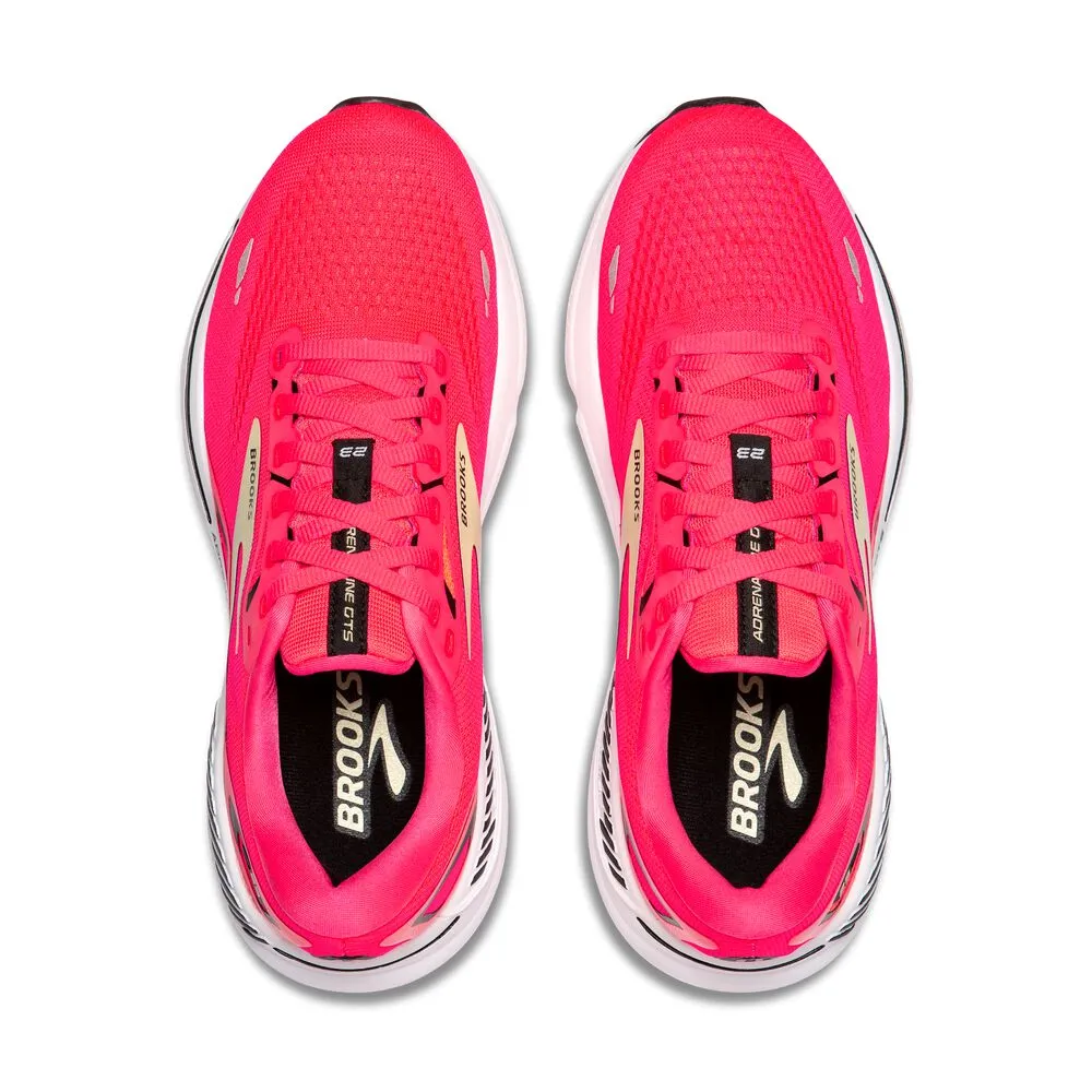 Brooks Adrenaline GTS 23 (Womens) - Diva Pink/Yellow/Black