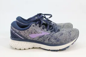 Brooks Ghost 11 Women's Navy/Grey/Purple Rose Sneakers 8M(ZAP7081)