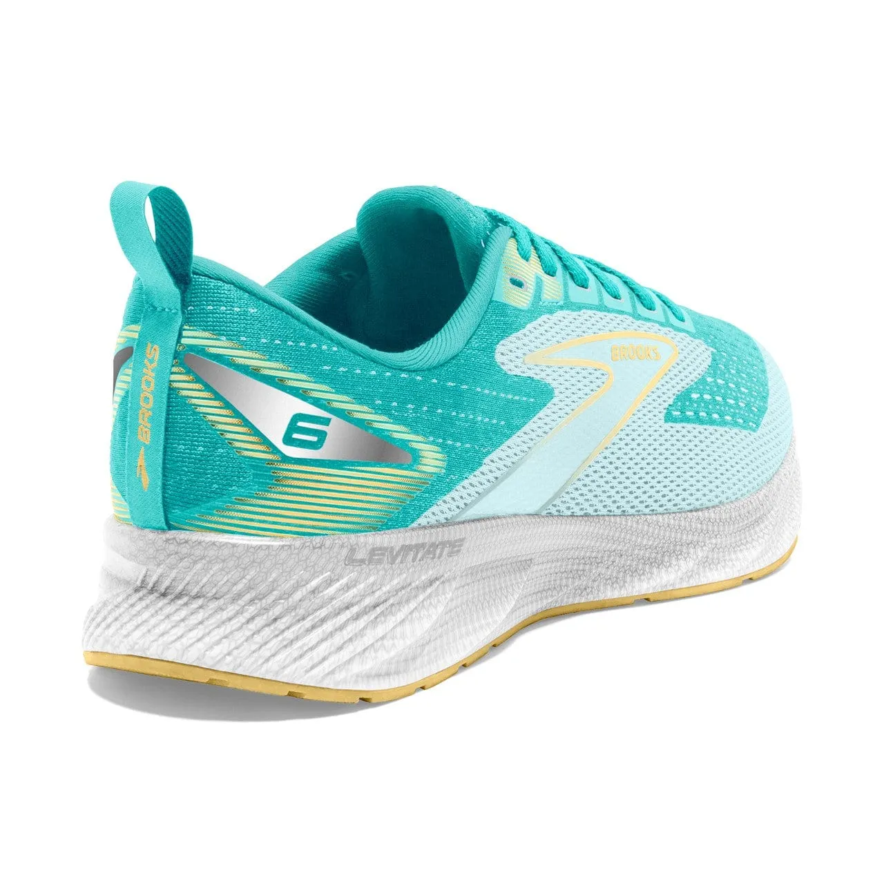 Brooks Levitate 6 (Women's) - Aruba Blue/Yellow