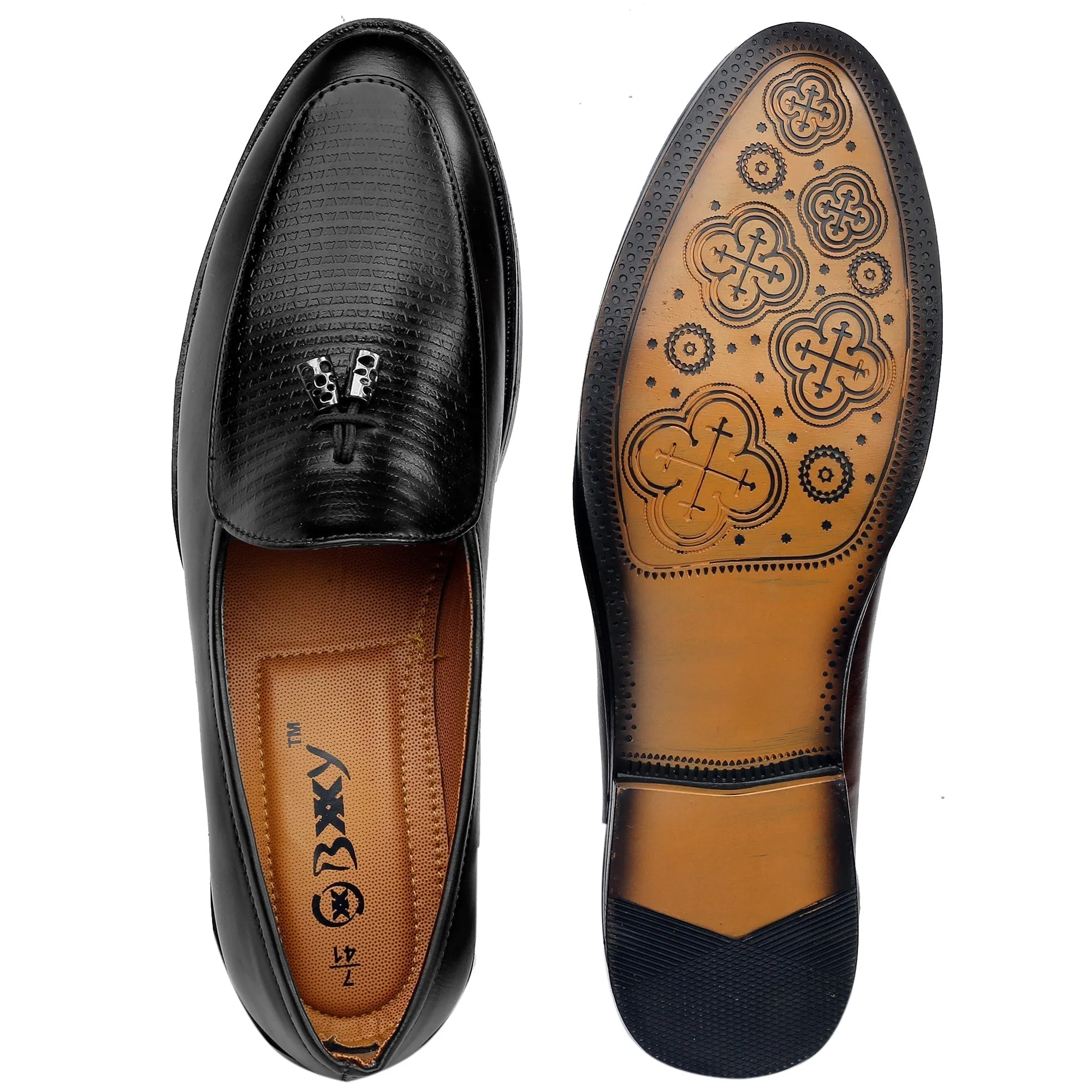 Bxxy's Men's Classic Formal Moccasins