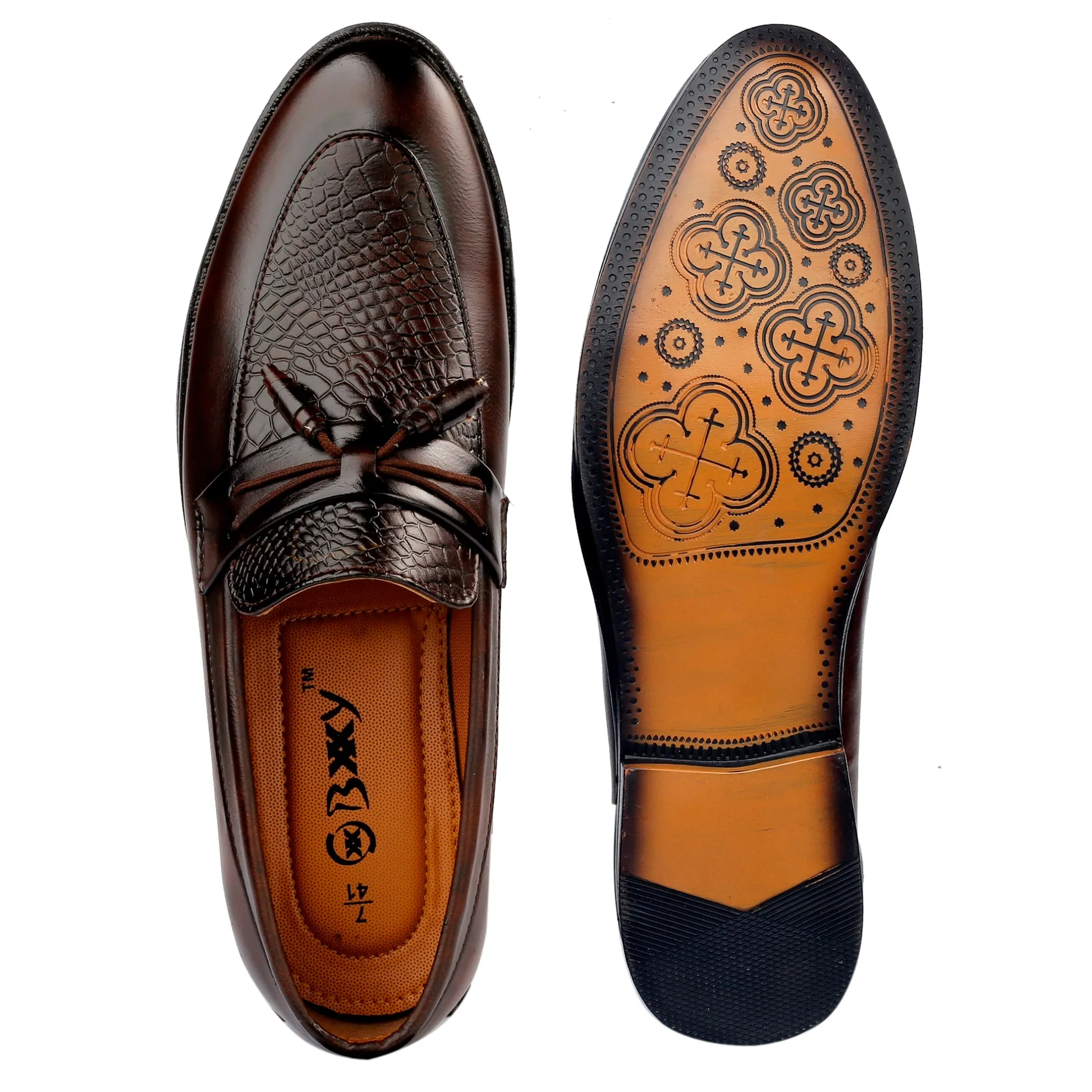 Bxxy's Party Wear Premium Range Tassel Formal Slip-ons for Men