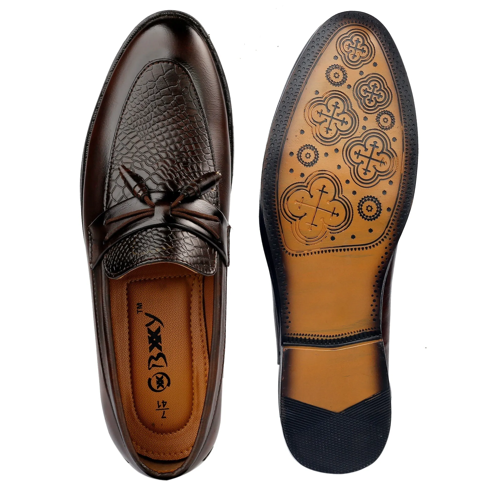 Bxxy's Party Wear Premium Range Tassel Formal Slip-ons for Men