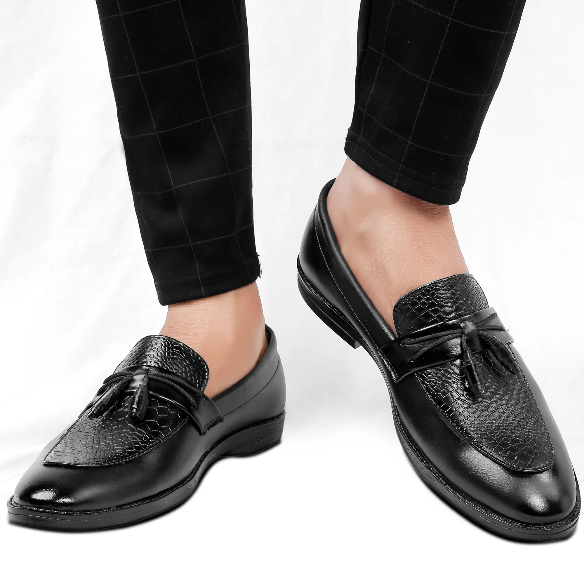 Bxxy's Party Wear Premium Range Tassel Formal Slip-ons for Men