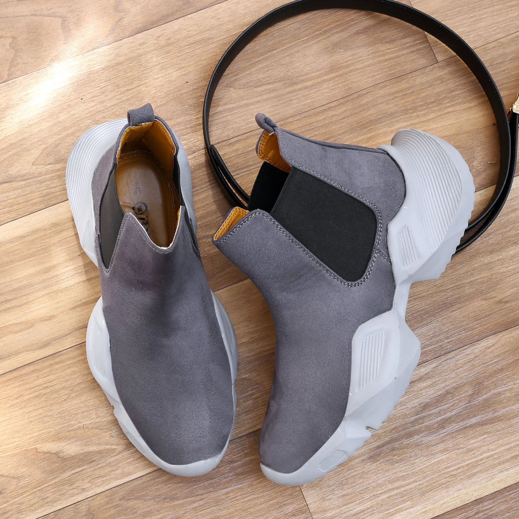 Bxxy's Premium Suede Chelsea Boots for Men