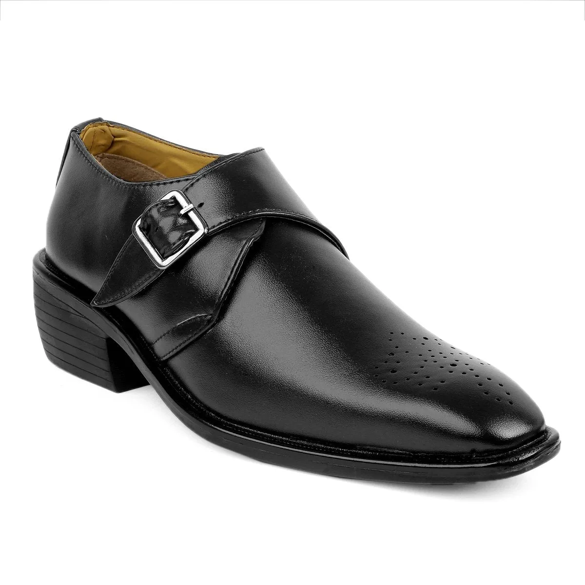 Bxxy's Single Monk Strap Trendy Slip-ons for Men