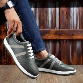 Bxxy's Ultra Comfortable Striped Lace-up Shoes for Men