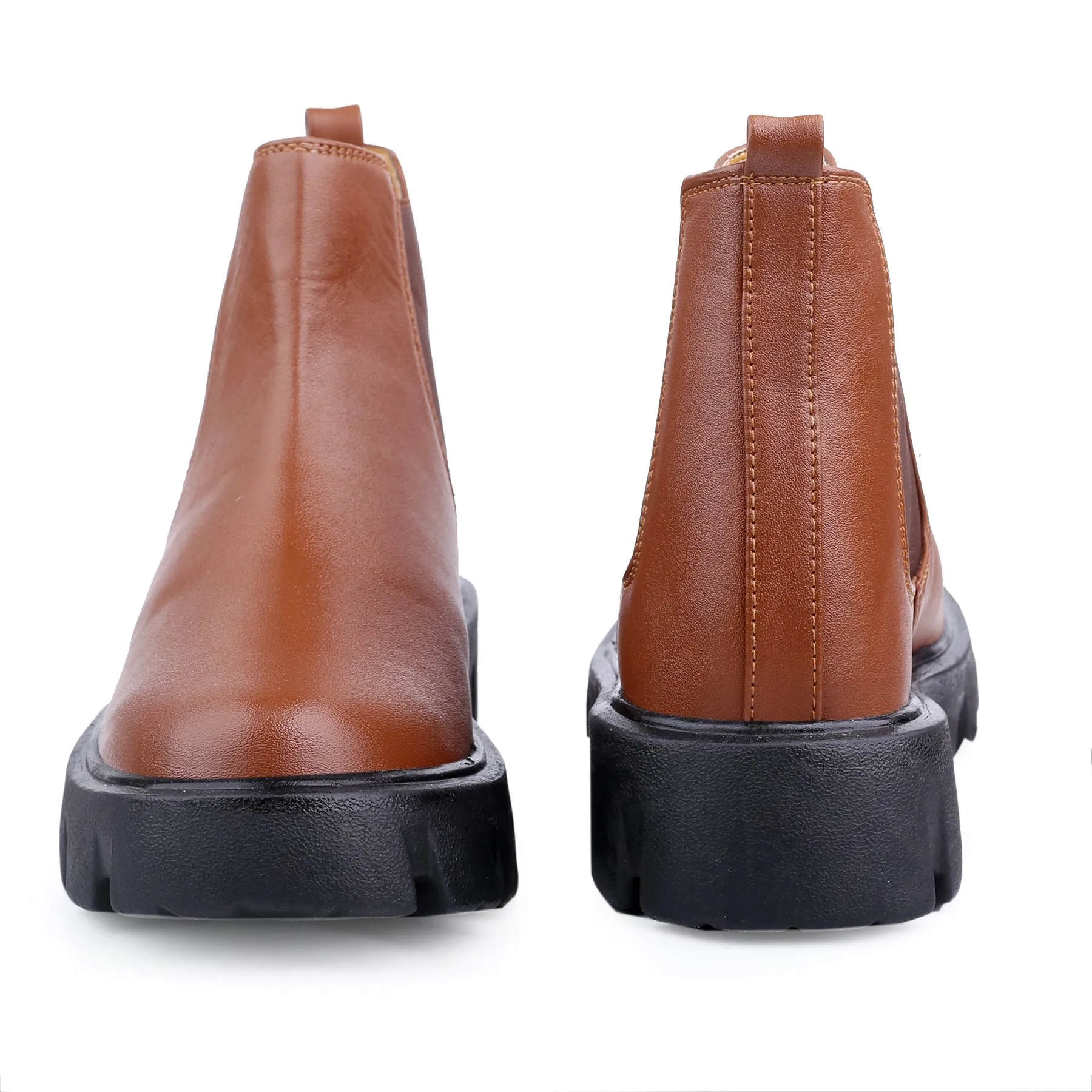 Bxxy's Vegan Leather Ankle Boots for Men