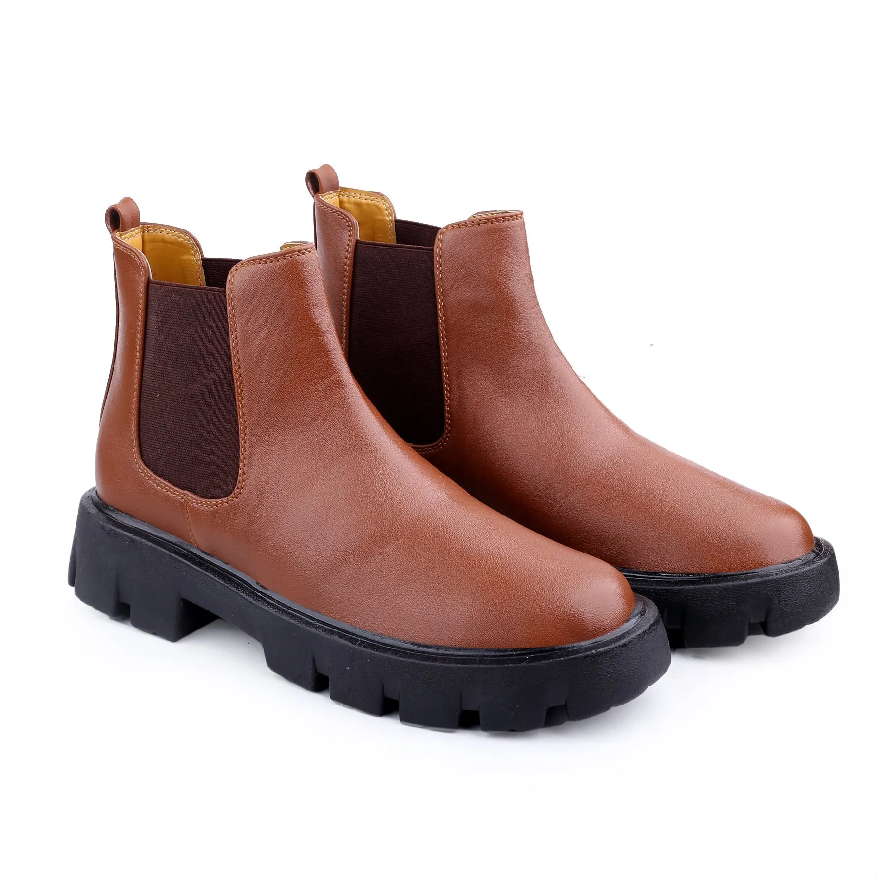 Bxxy's Vegan Leather Ankle Boots for Men