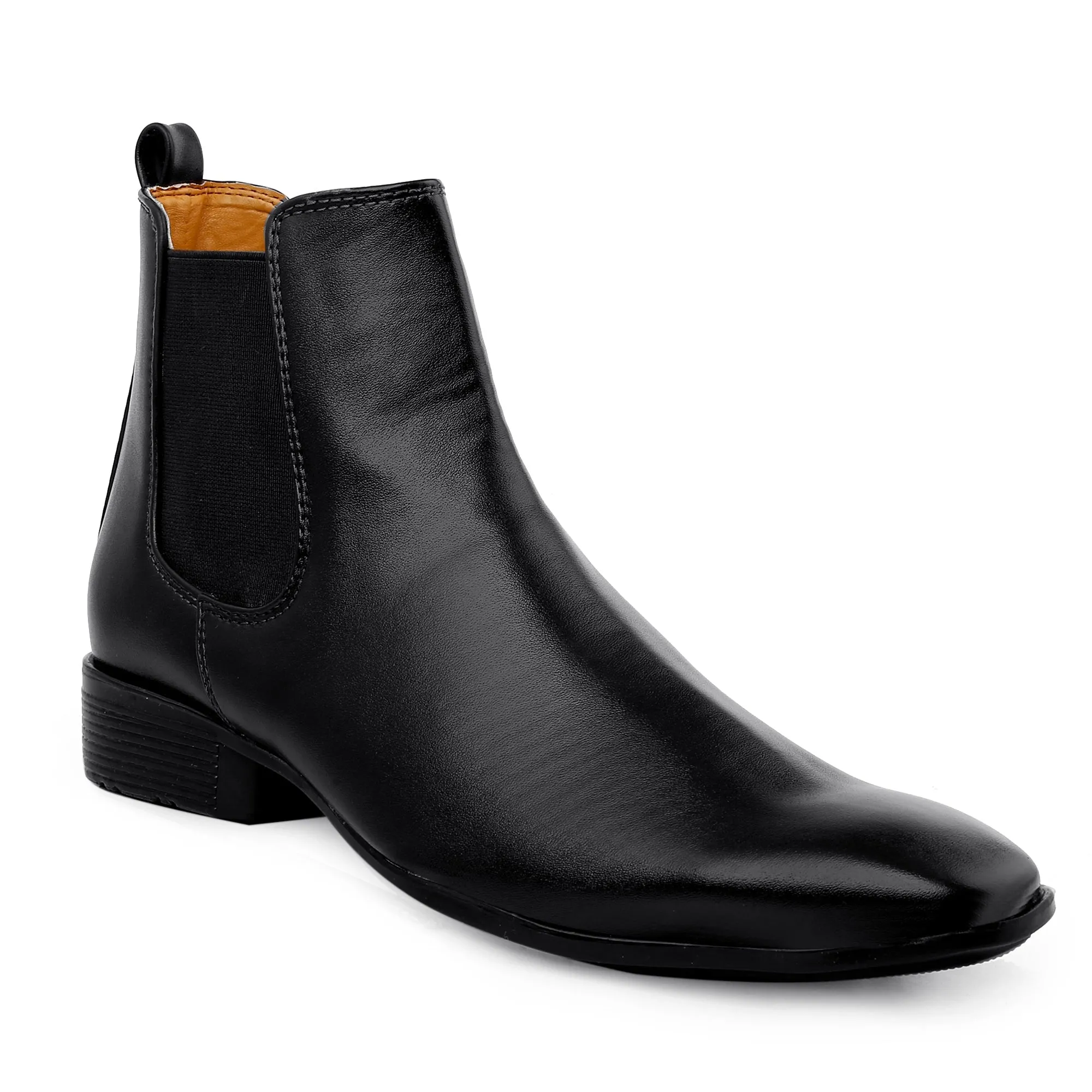 Bxxy's Vegan Leather Ultra Stylish Comfortable Slip-on Chelsea Boots