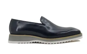 Calfskin Slip-On Venetian Loafer Black