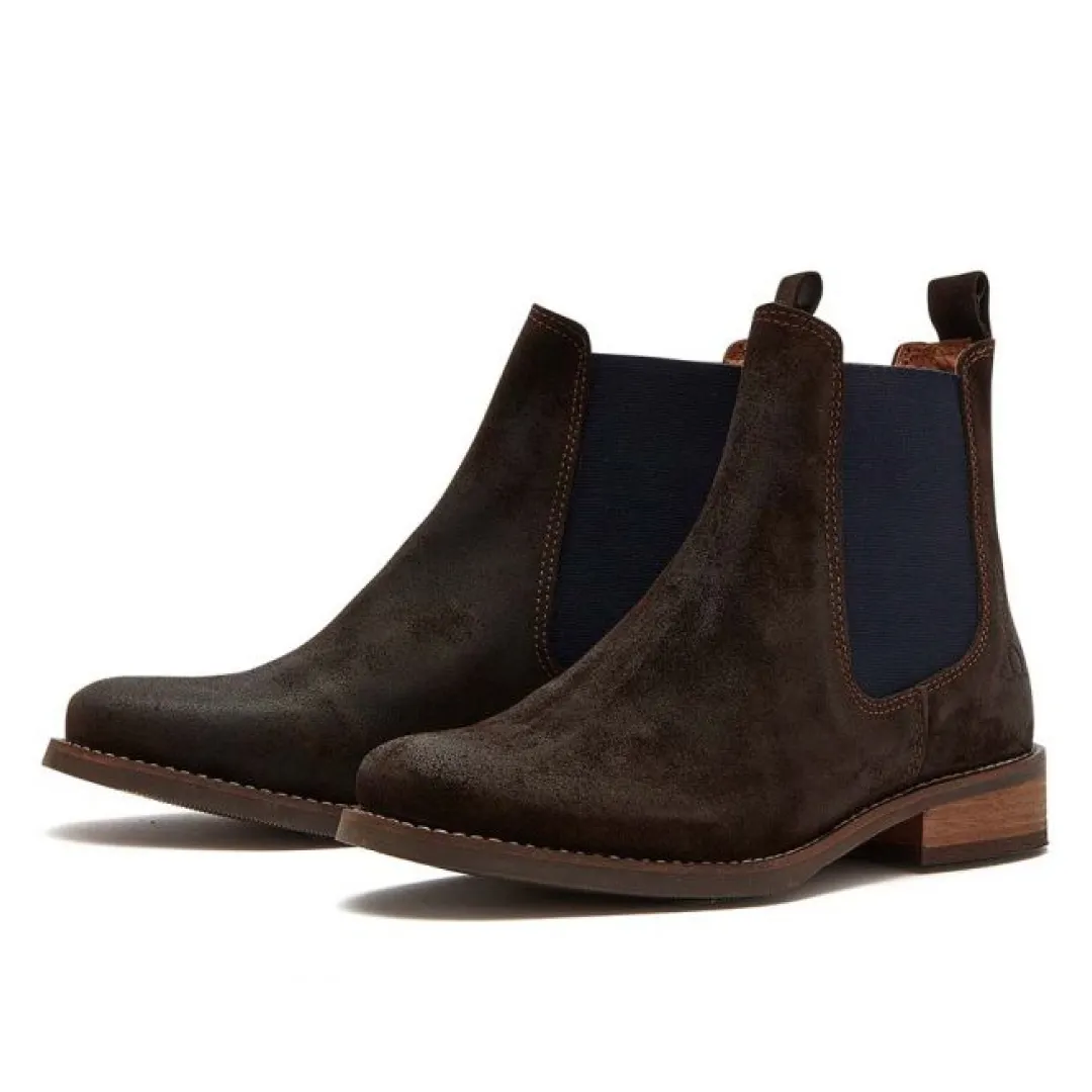 Chatham Arlington Premium Suede Chelsea Boots