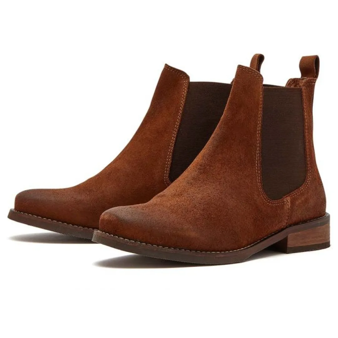 Chatham Arlington Premium Suede Chelsea Boots