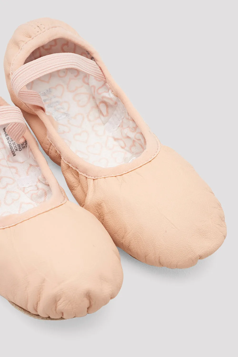 Childrens Belle Leather Ballet Shoes