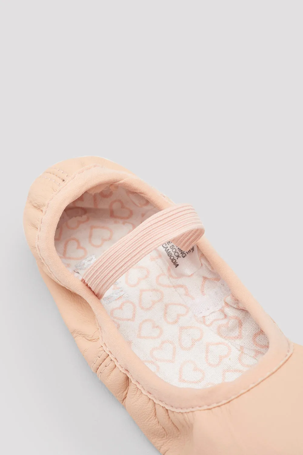 Childrens Belle Leather Ballet Shoes