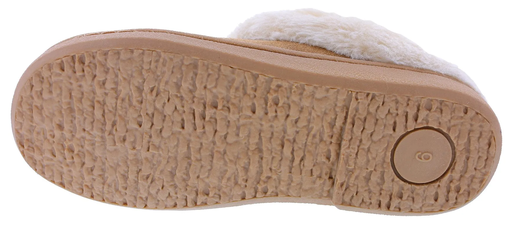 Clarks Women's JMS0587 Suede Indoor & Outdoor House Slippers