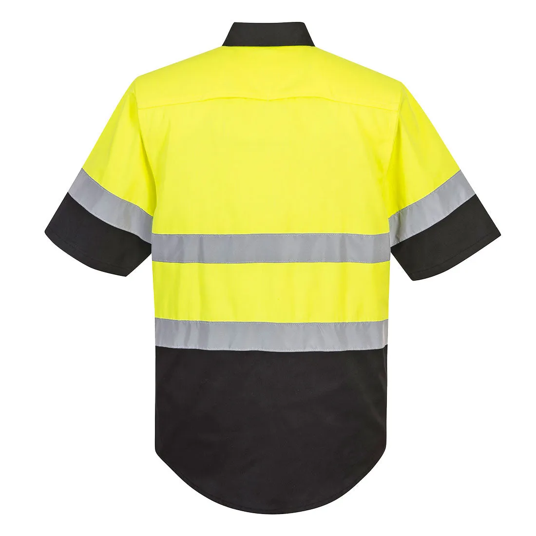 Class 2 Two Tone Short Sleeve ANSI Work Shirt