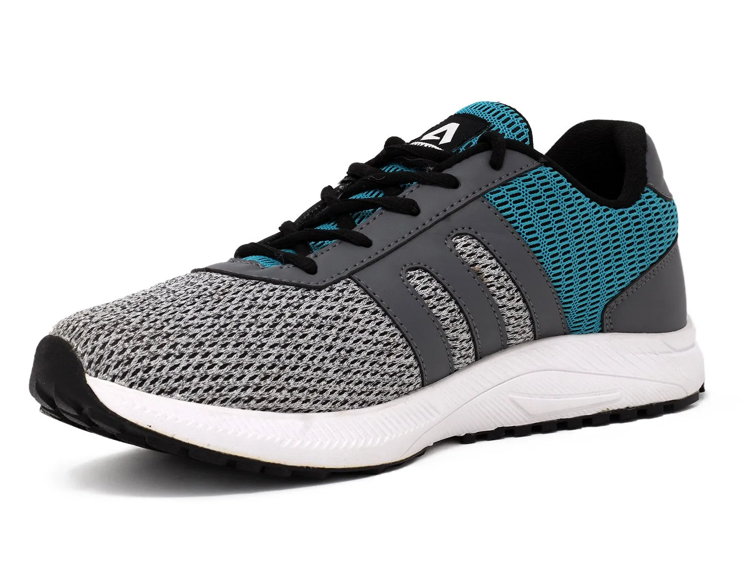 Cruise Running And Training Shoes - Light Grey/Sea Green