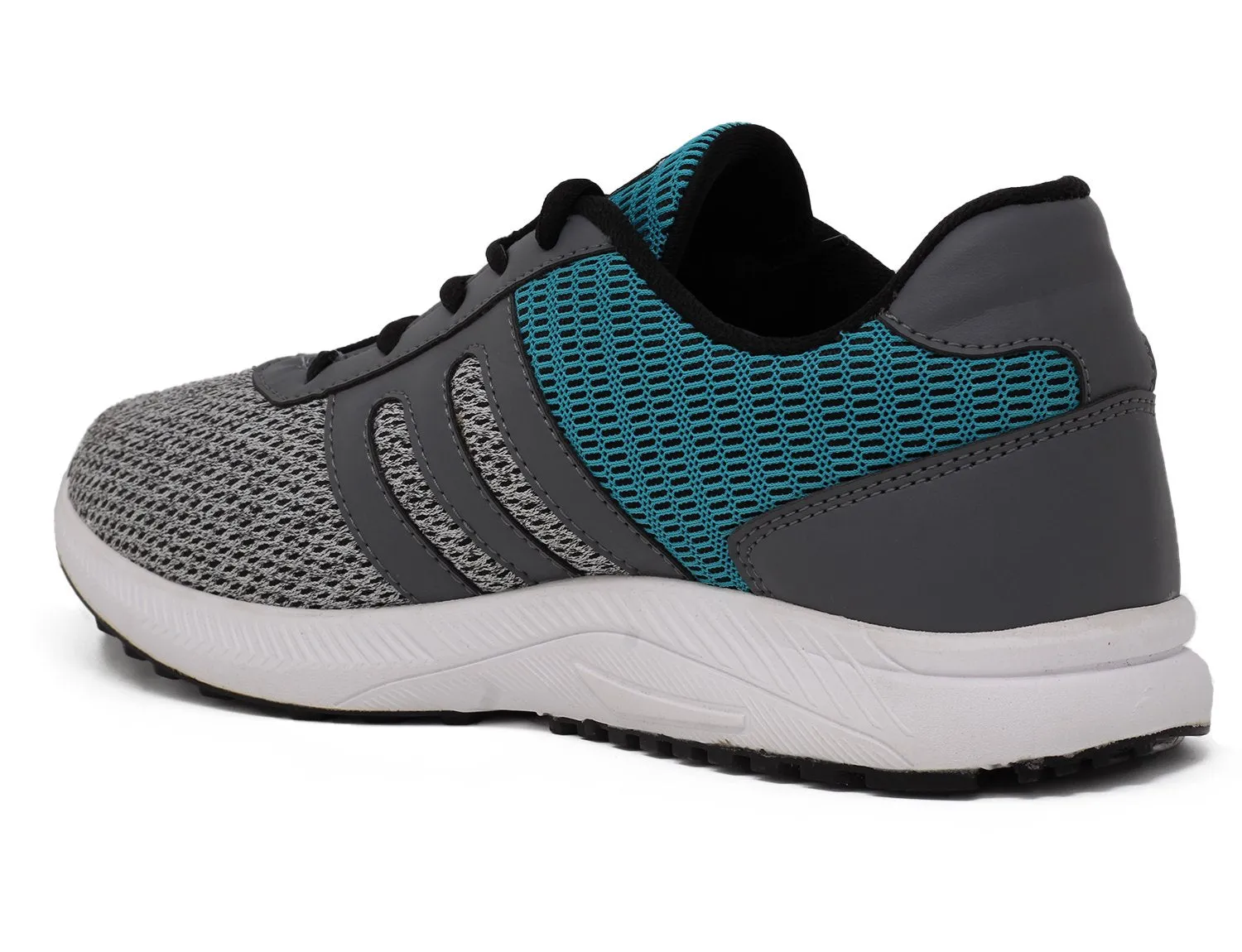 Cruise Running And Training Shoes - Light Grey/Sea Green