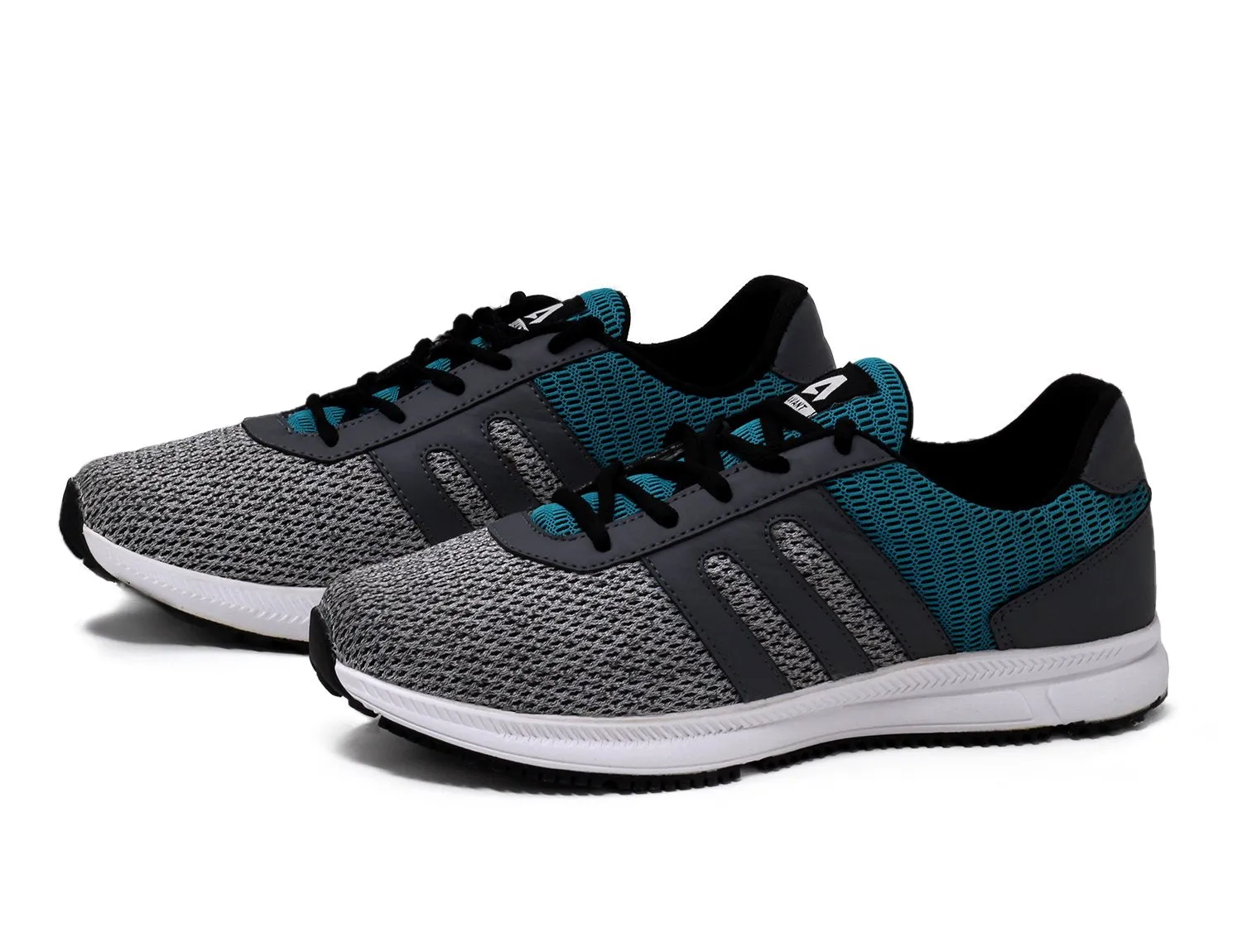 Cruise Running And Training Shoes - Light Grey/Sea Green