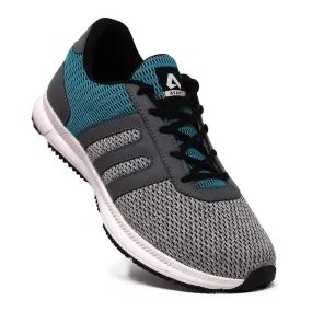 Cruise Running And Training Shoes - Light Grey/Sea Green