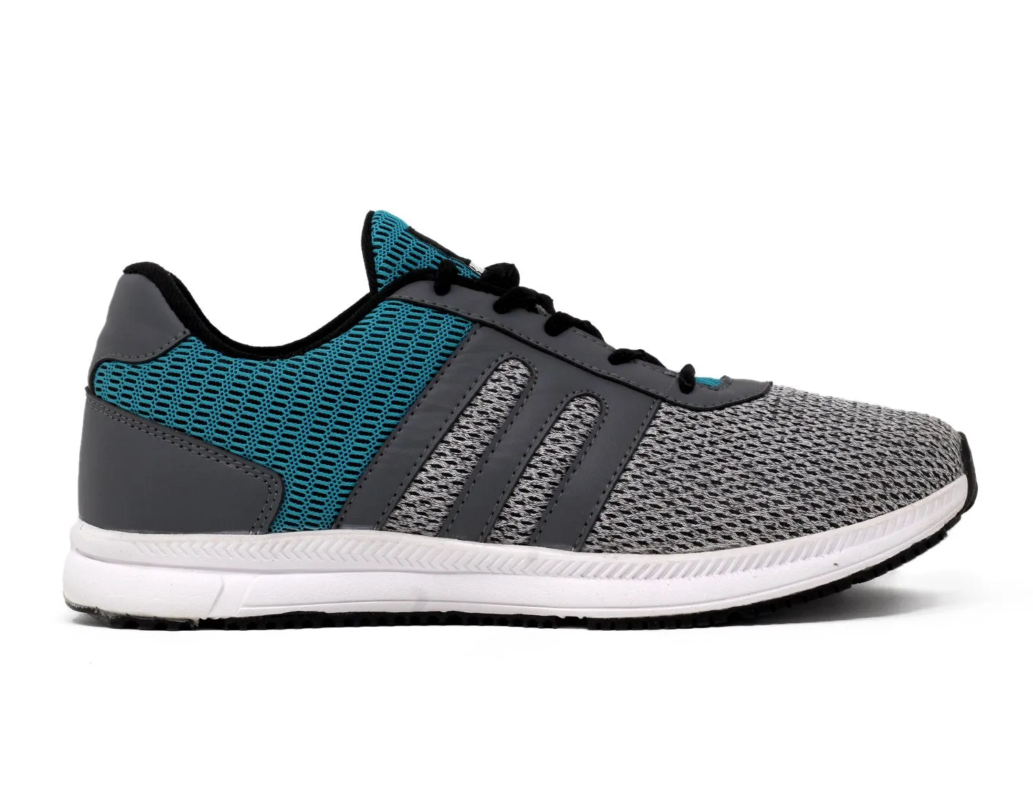 Cruise Running And Training Shoes - Light Grey/Sea Green