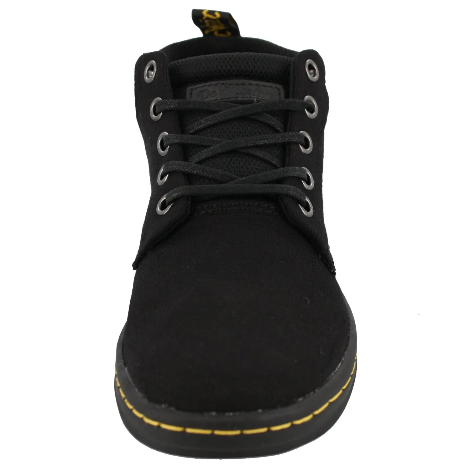 Dr. Martens Women's Belmont Canvas AirWair Air Cushion Sole Durable 5 Eye Boots