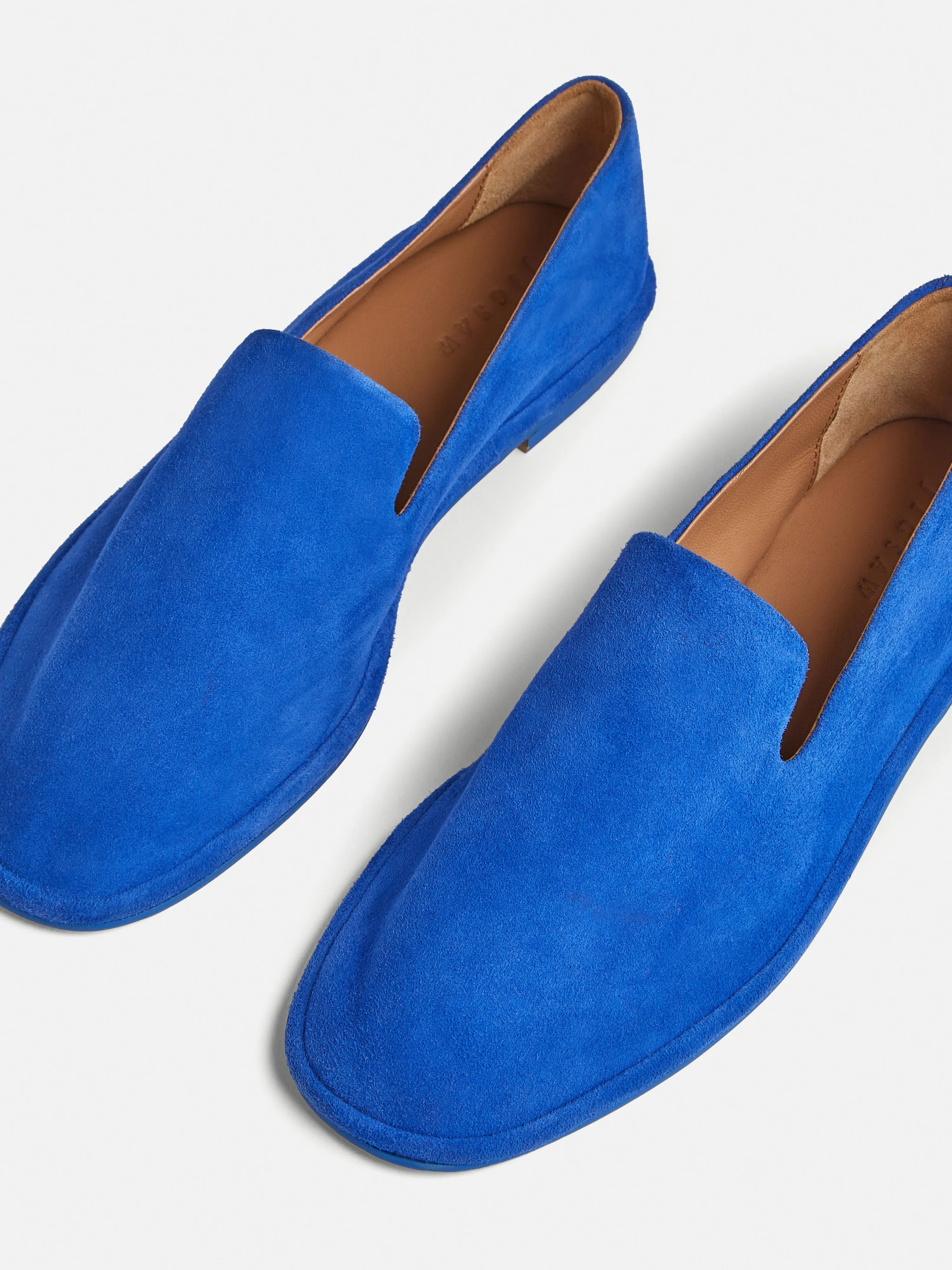 Elie Soft Suede Loafer | Blue