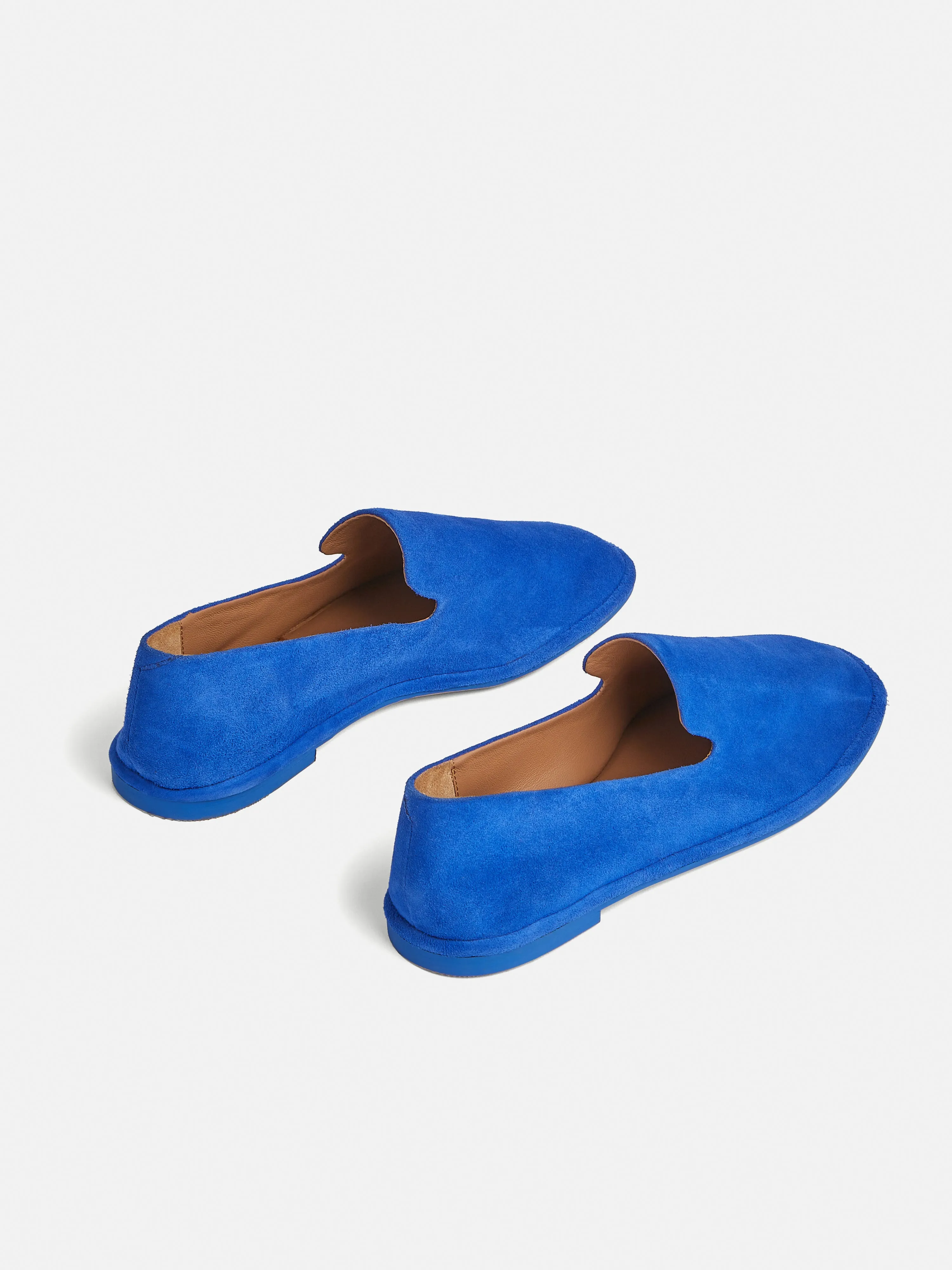 Elie Soft Suede Loafer | Blue