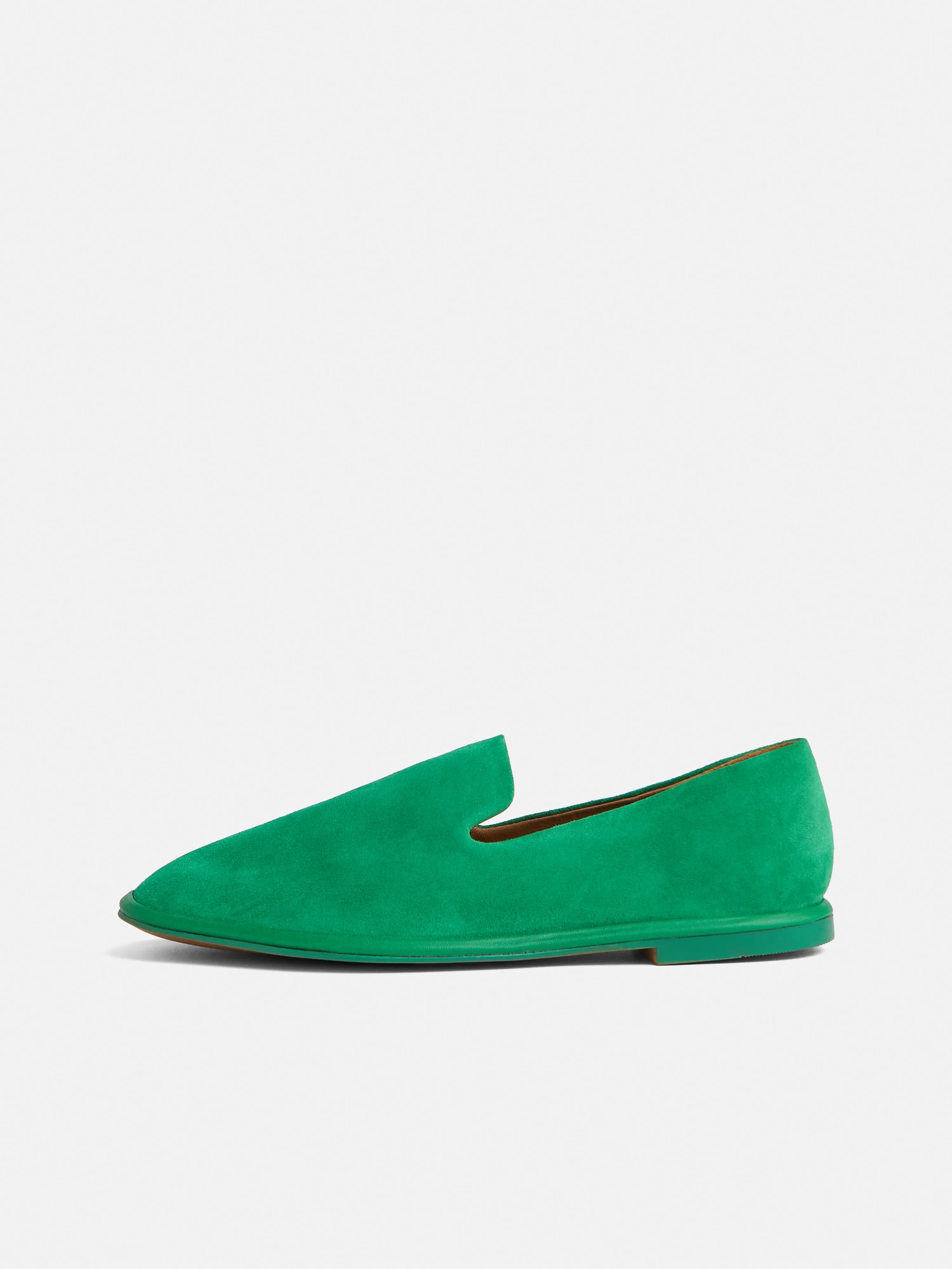 Elie Soft Suede Loafer | Green