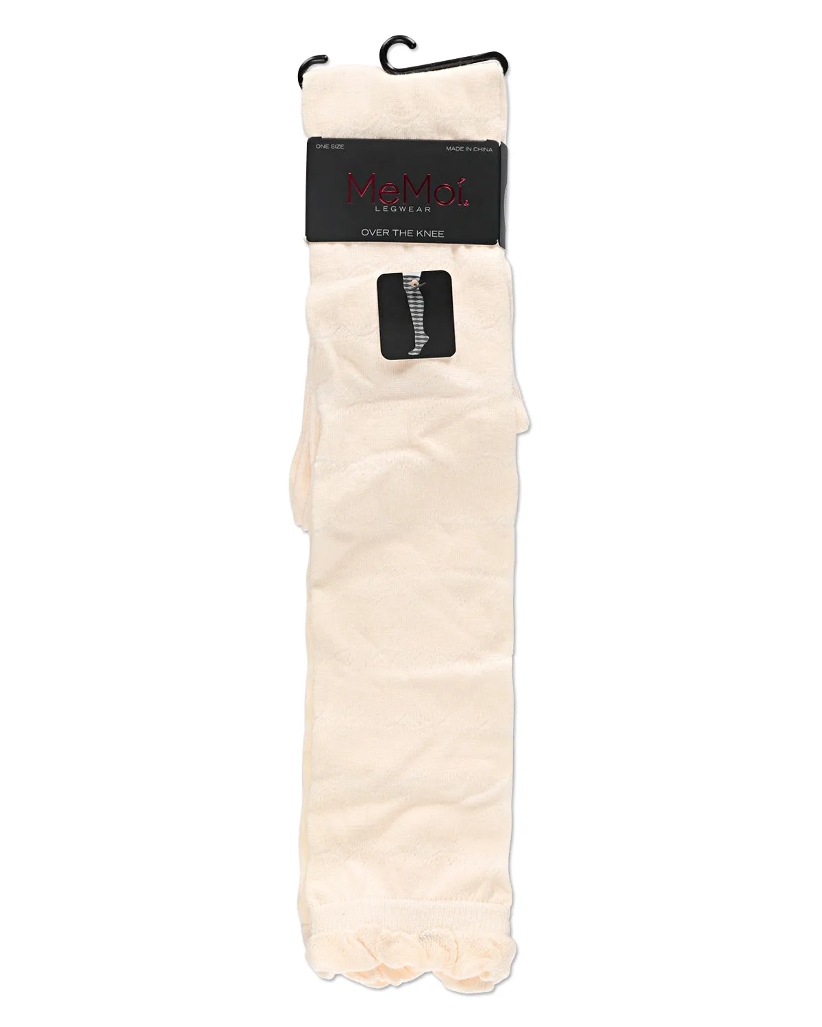 Femme Wave Cotton Blend Over The Knee Warm Socks