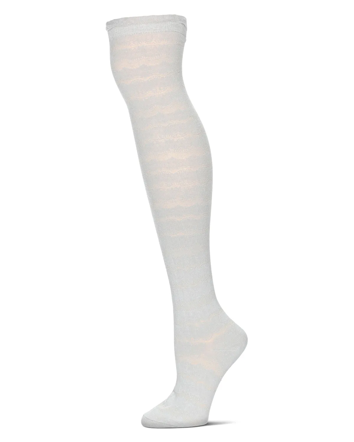 Femme Wave Cotton Blend Over The Knee Warm Socks