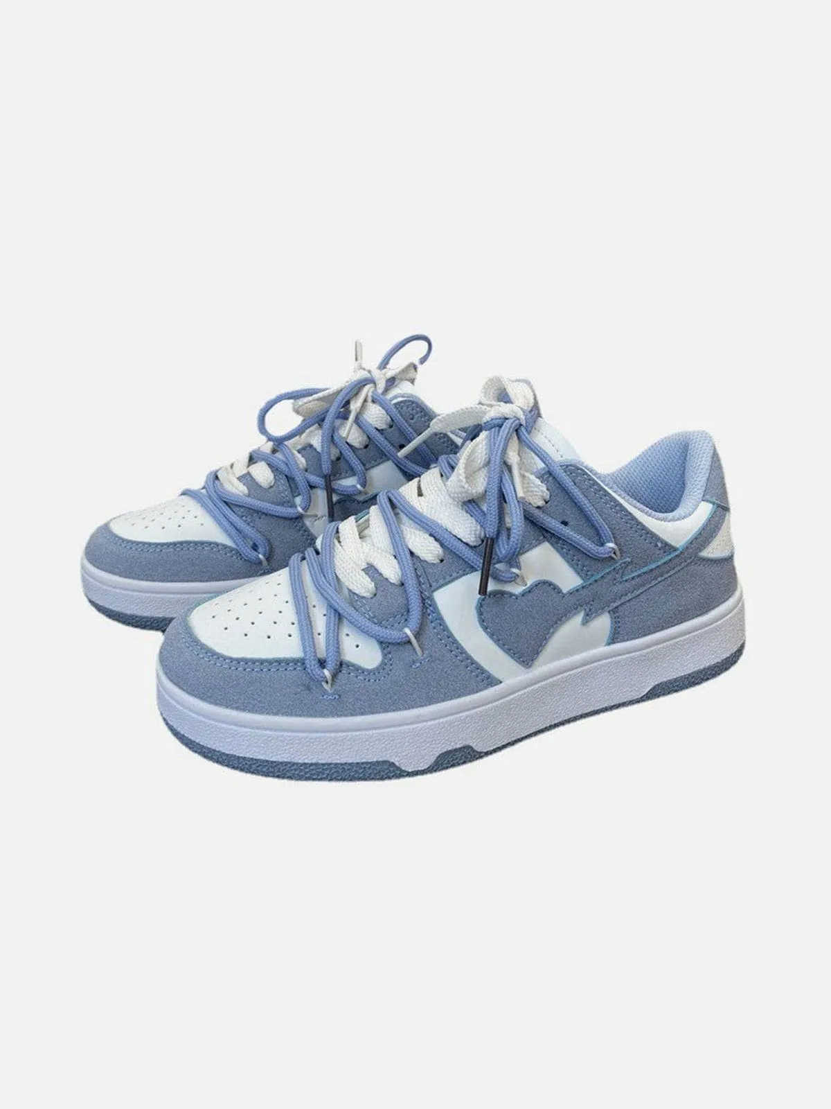 Heart | Blue Sneakers